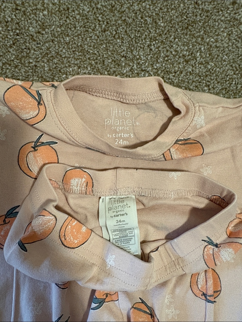 2T Toddler Kids Short-Sleeve Pajama Sets - Picture 3 of 3